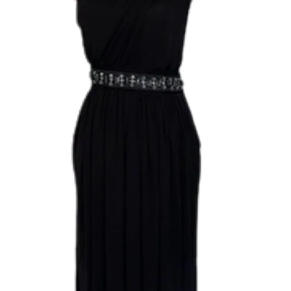 Dolce & Gabbana Black One-Shoulder Dress - Picture 2 of 8